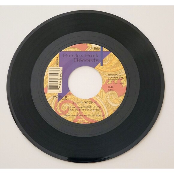 Prince Sign "O" The Times / La La La He He He 45 RPM Paisley Park M- 1987 Rock - Picture 4 of 6